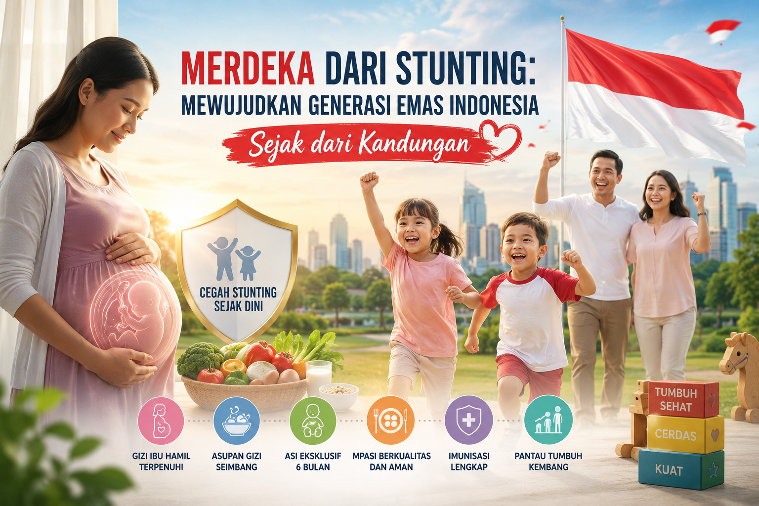 Merdeka dari Stunting: Mewujudkan Generasi Emas Indonesia Sejak dari Kandungan